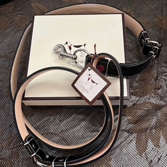 Coach Dog Coach Dog Leash New In Box Poshmark